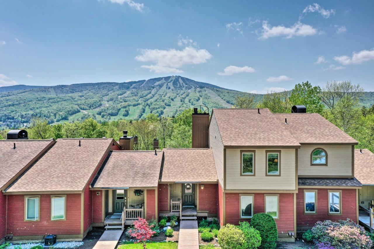Timber Creek Townhome With 2 Decks And Mtn Views! West Dover Eksteriør bilde